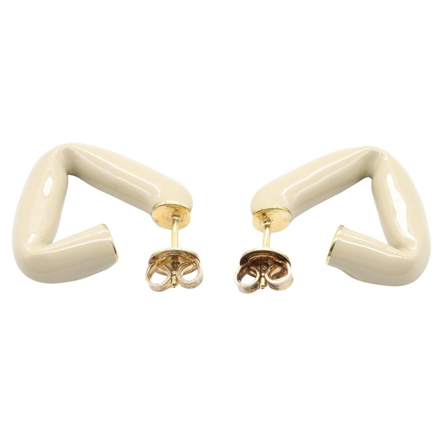 Bottega Veneta Earrings Triangle 925 Sterling Silver — view 3