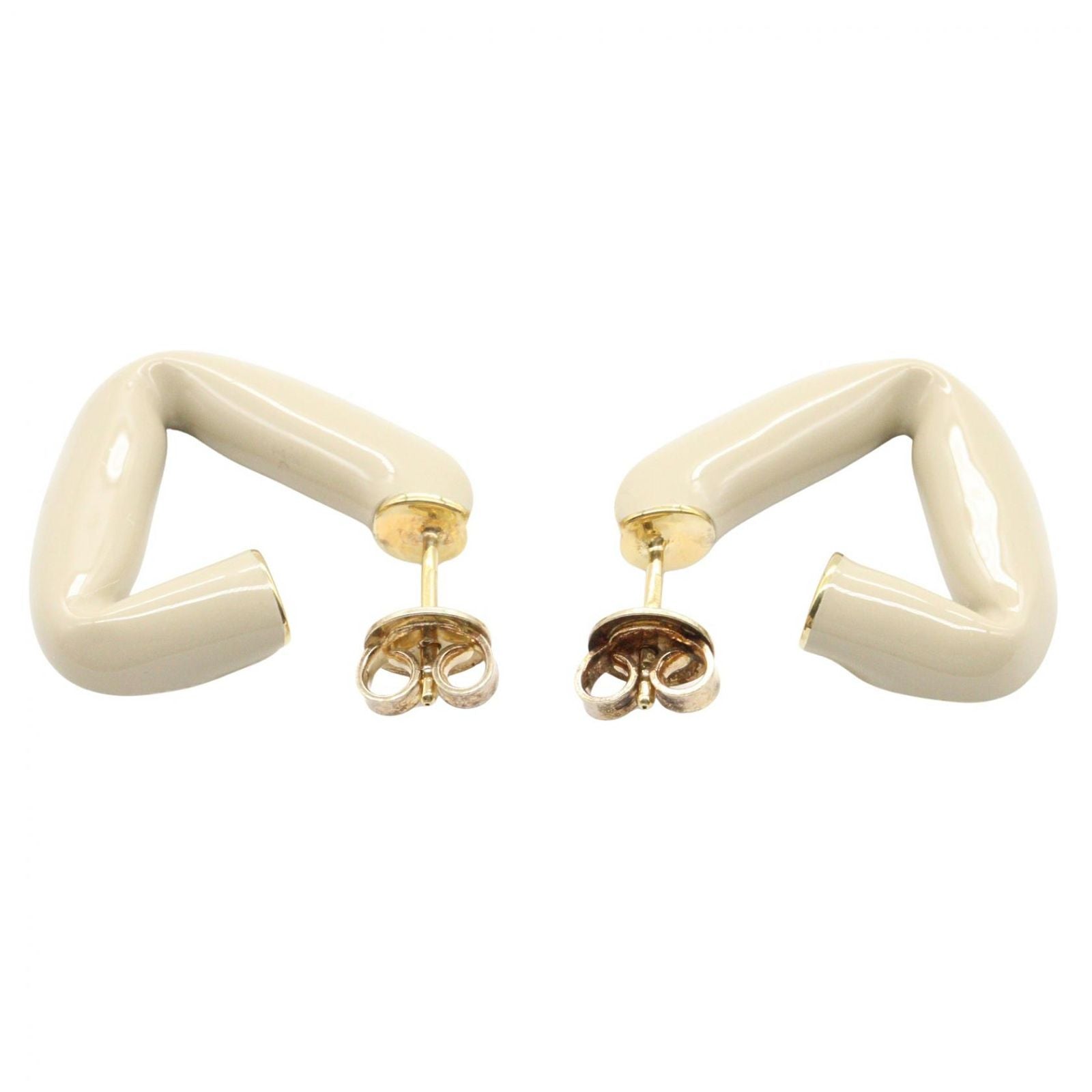 Bottega Veneta Earrings Triangle 925 Sterling Silver — view 3