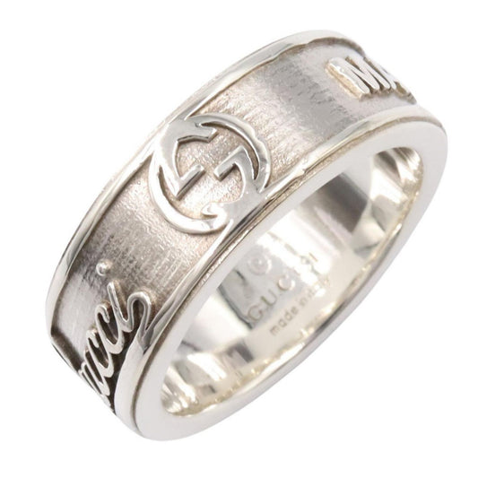 Gucci Ring Vintage Trademark 925 Sterling Silver