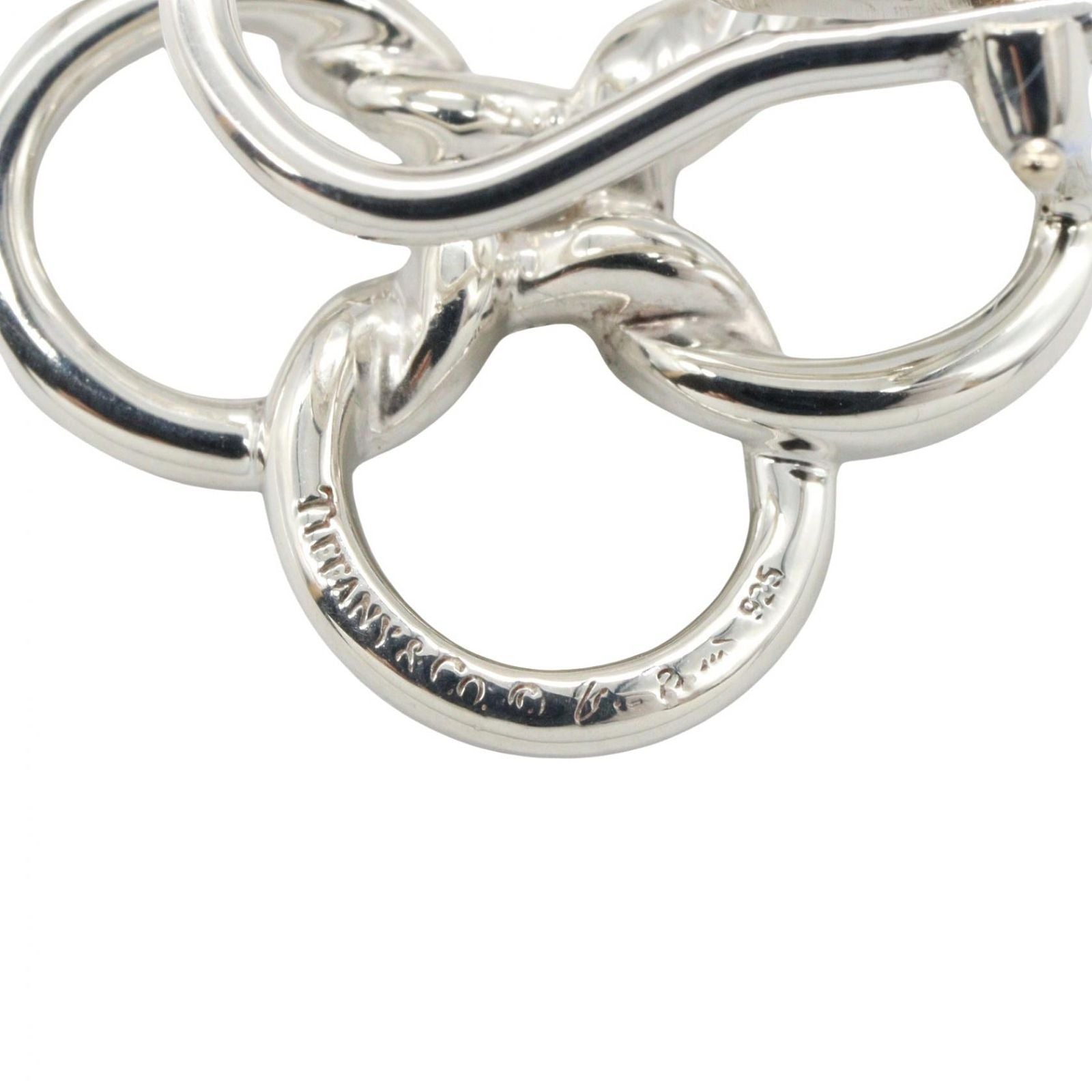 Tiffany & Co Earrings Quadro Folio 925 Sterling Silver — view 4