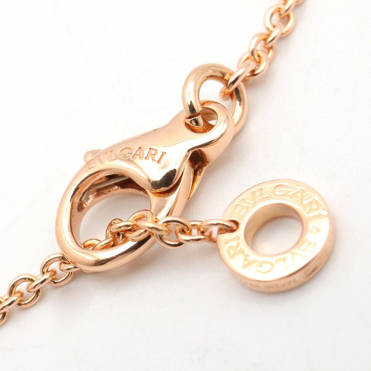 Bvlgari Necklace 38.5 45.5 cm 18k White Gold — view 3