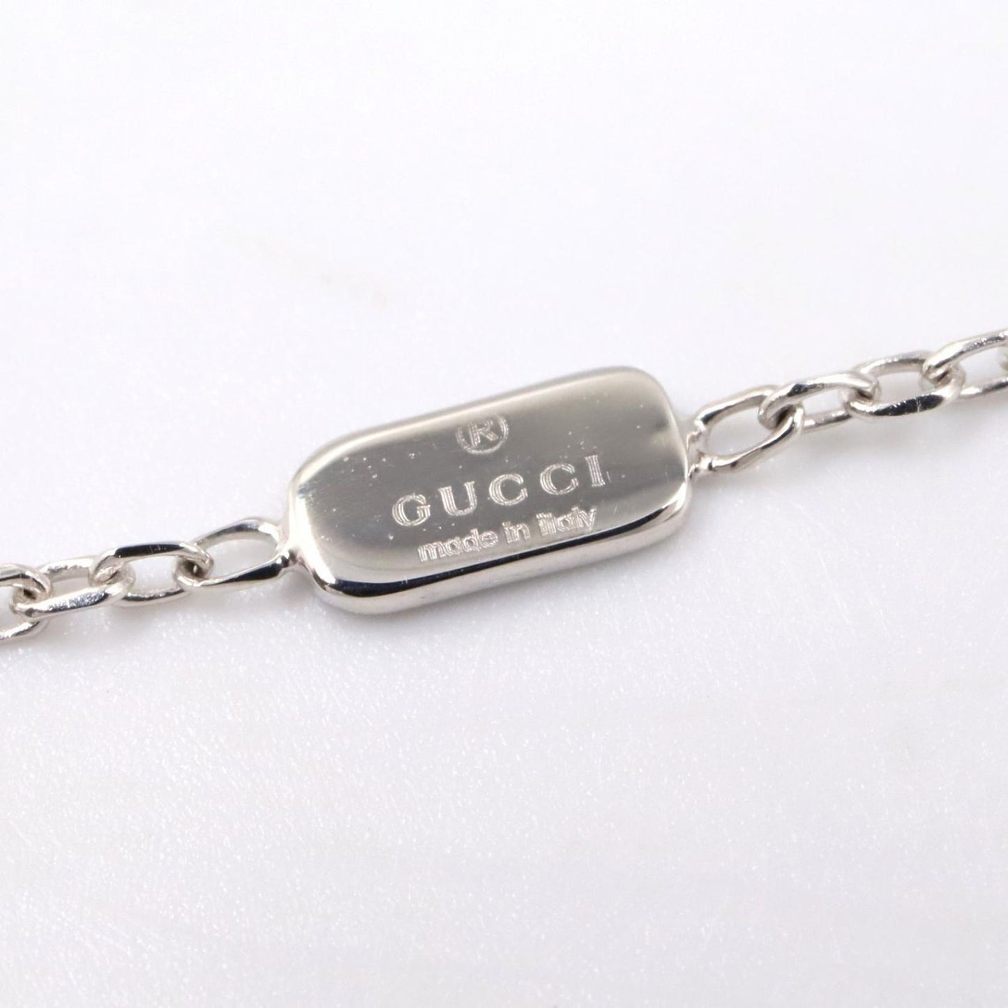 Gucci Necklace Icon Neck 18k White Gold — view 3