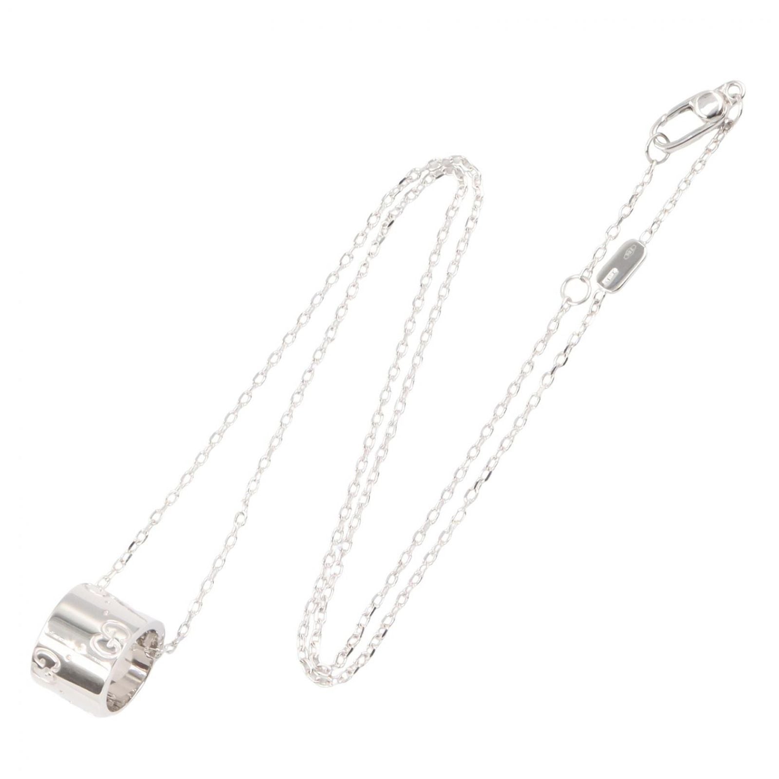 Gucci Necklace Icon Neck 18k White Gold — view 2