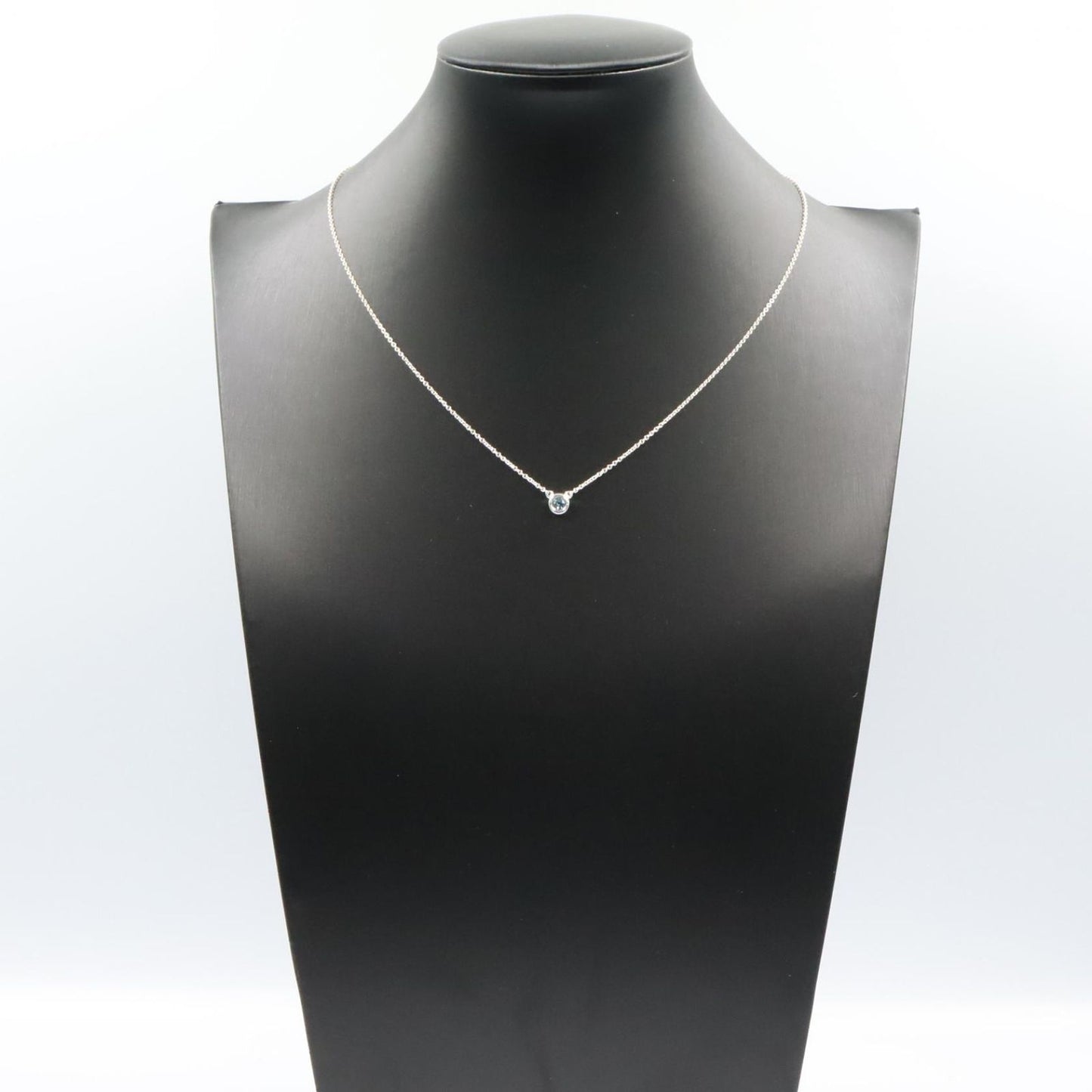 Tiffany & Co Necklace by the Yard Aquamarine 41.5 cm 925 Sterling Silver — view 6