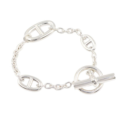Hermes Bracelet Chaine D'ancre Farandole 15 cm 925 Sterling Silver