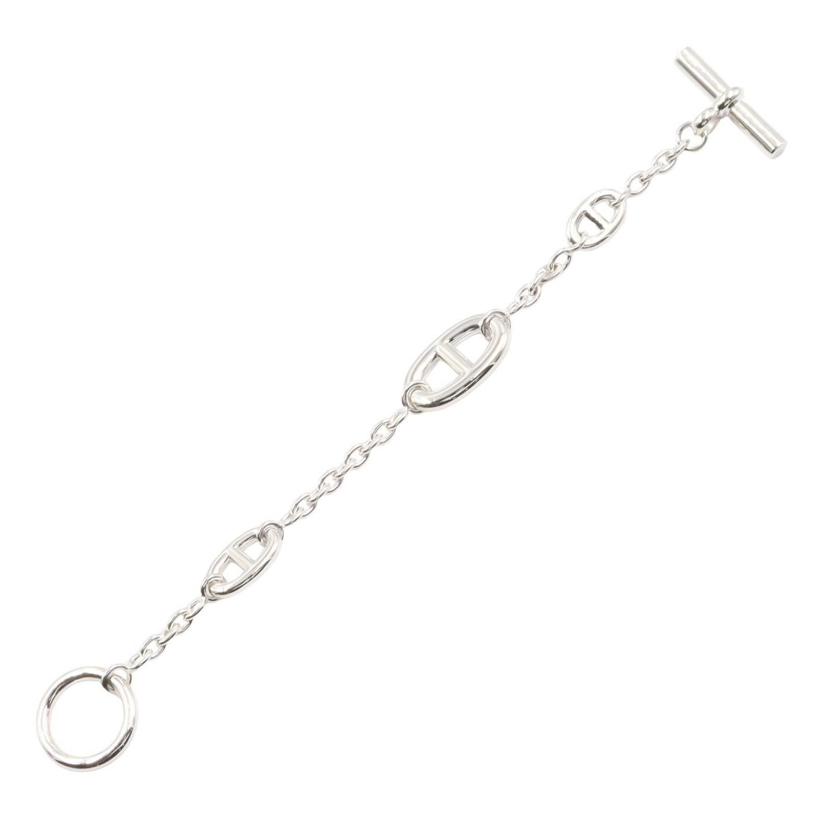 Hermes Bracelet Chaine D'ancre Farandole 15 cm 925 Sterling Silver — view 3