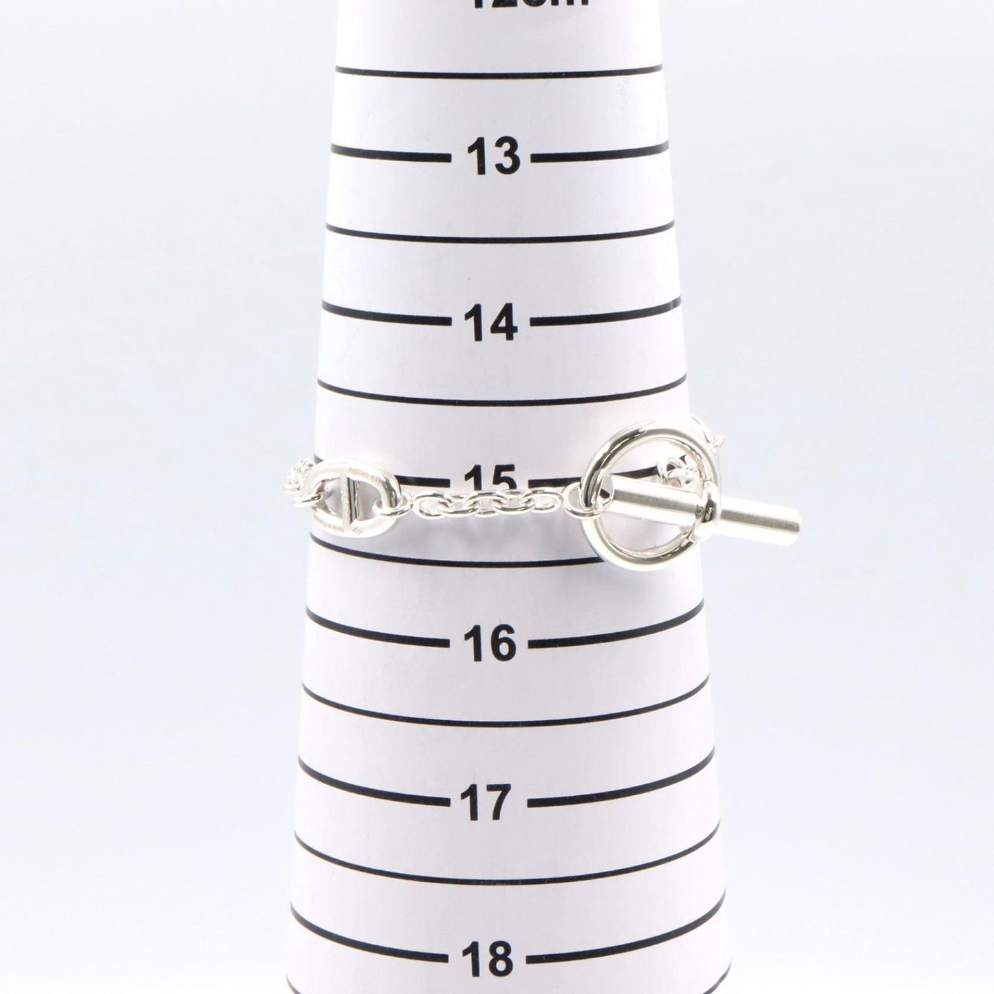 Hermes Bracelet Chaine D'ancre Farandole 15 cm 925 Sterling Silver — view 6