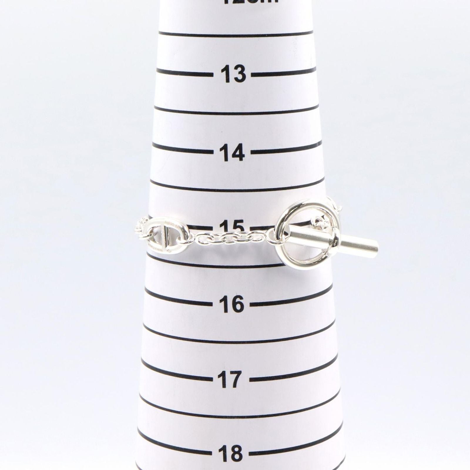 Hermes Bracelet Chaine D'ancre Farandole 15 cm 925 Sterling Silver — view 6