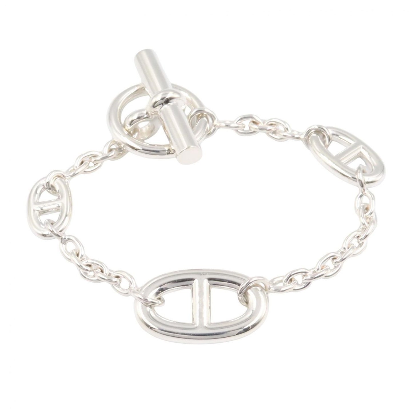 Hermes Bracelet Chaine D'ancre Farandole 15 cm 925 Sterling Silver — view 2