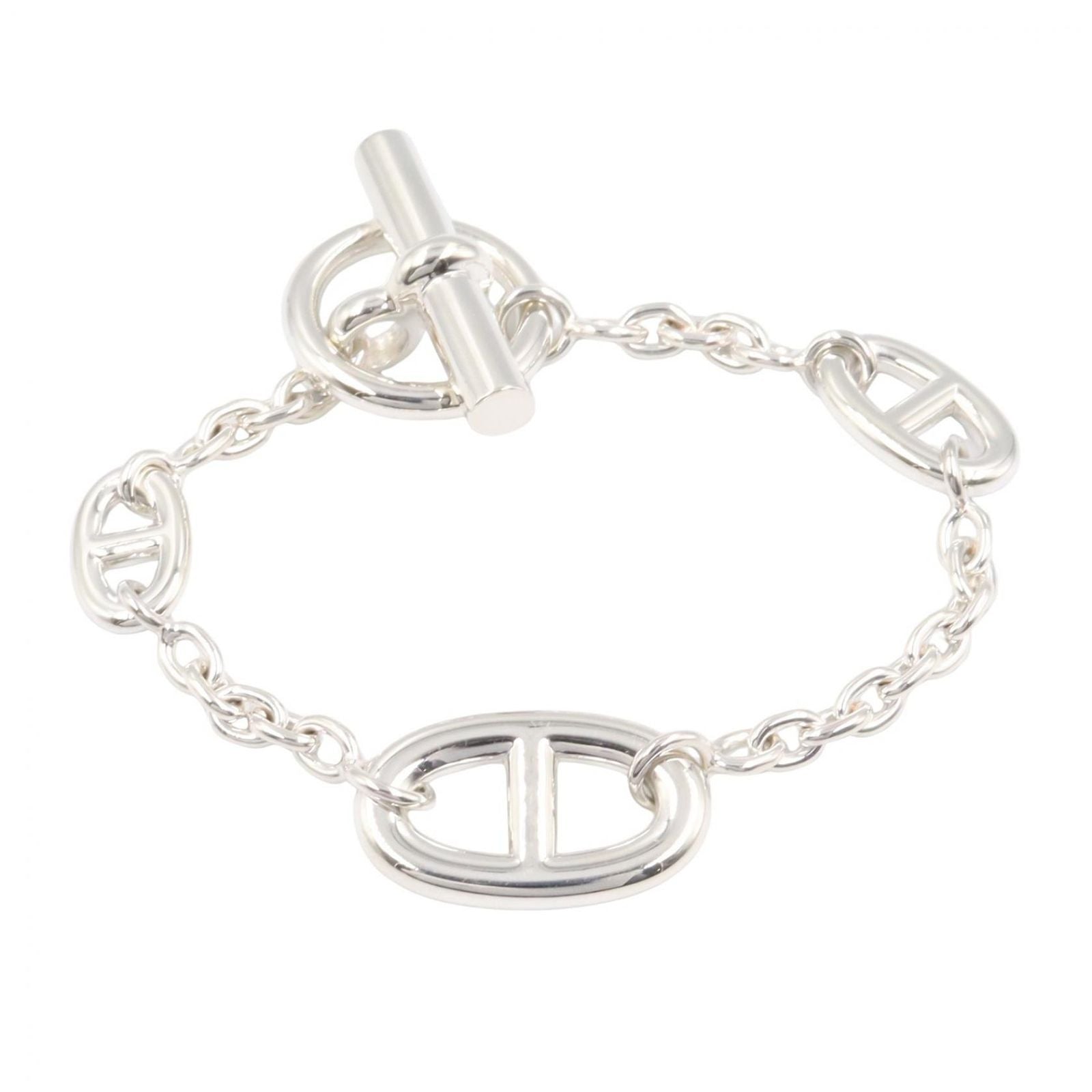 Hermes Bracelet Chaine D'ancre Farandole 15 cm 925 Sterling Silver — view 2