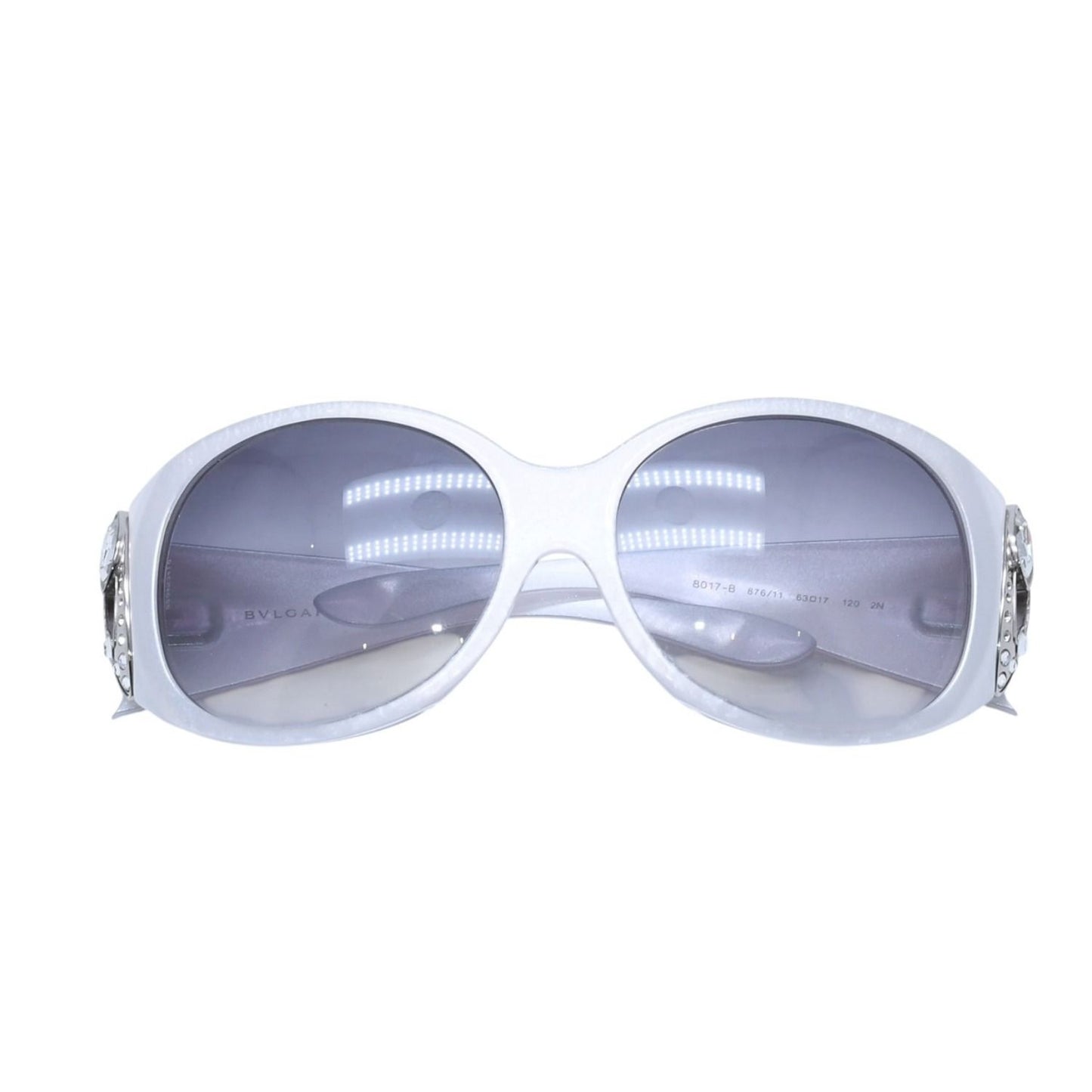 Bvlgari Sunglasses Crystal 63 17 Eyewear Gray — view 2