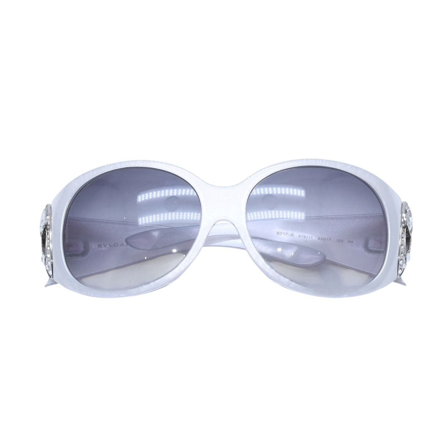 Bvlgari Sunglasses Crystal 63 17 Eyewear Gray — view 2
