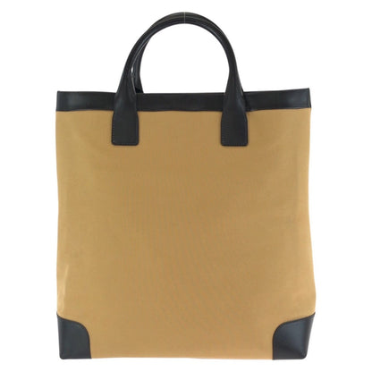 Gucci Sherry Line Beige Gold Canvas Leather 002 Tote — view 2