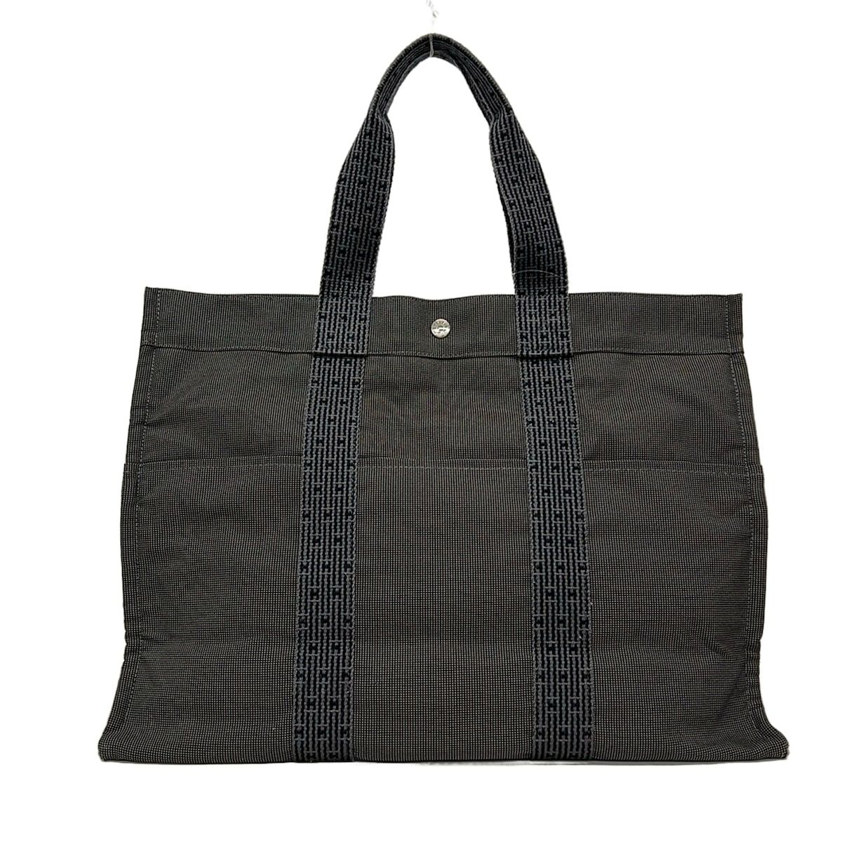 Hermes Handbag Her Line Tote GM Da Ninegray Newshape — view 3