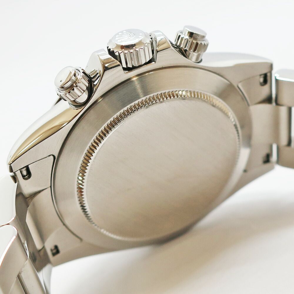 Rolex Ten Polished Cosmograph Daytona Number Black SS Automatic Watch — view 4