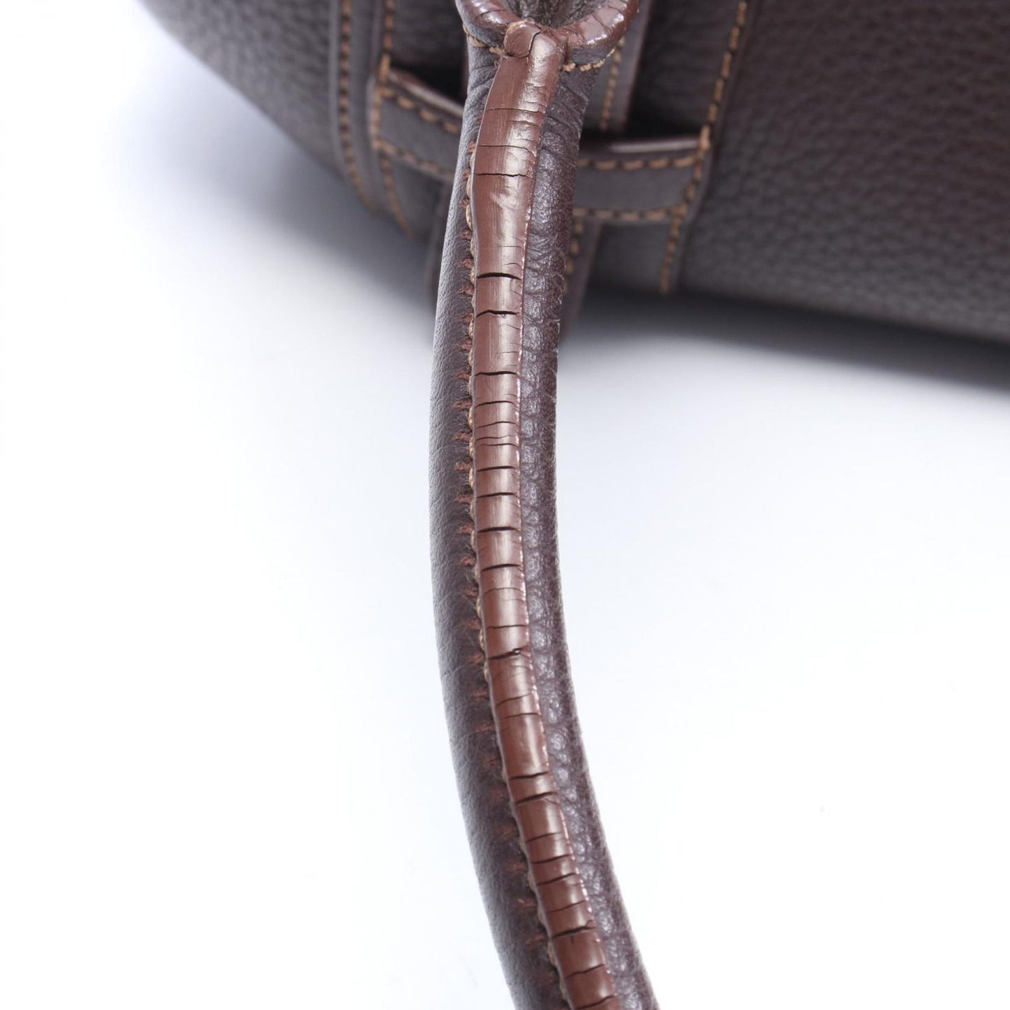 Loewe Brown Leather Shoulder Bag — view 5