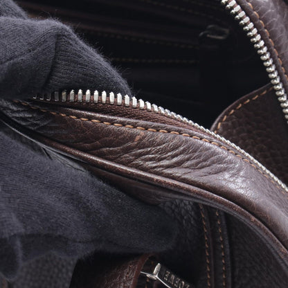 Loewe Brown Leather Shoulder Bag — view 6
