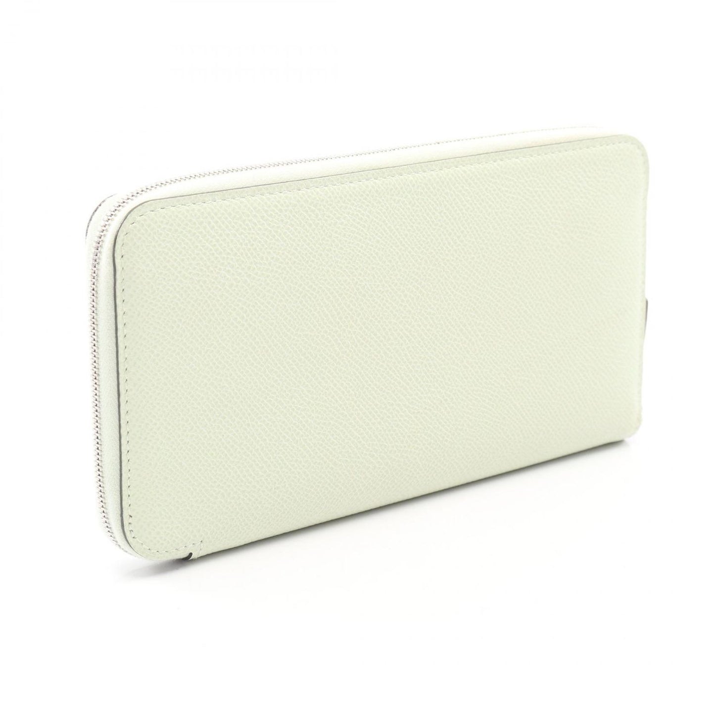 Hermes Round Wallet Azap Long Silk in Vert Fizz in — view 2