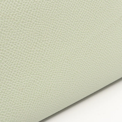 Hermes Round Wallet Azap Long Silk in Vert Fizz in — view 6