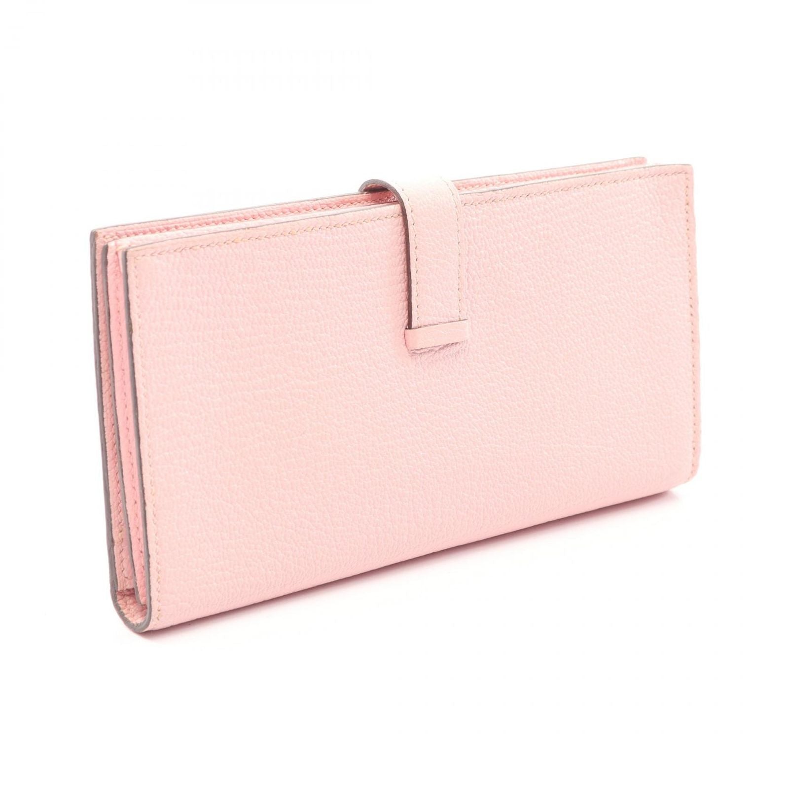 Hermes Bifold Wallet Bearn Souffle Rose Sakura — view 2