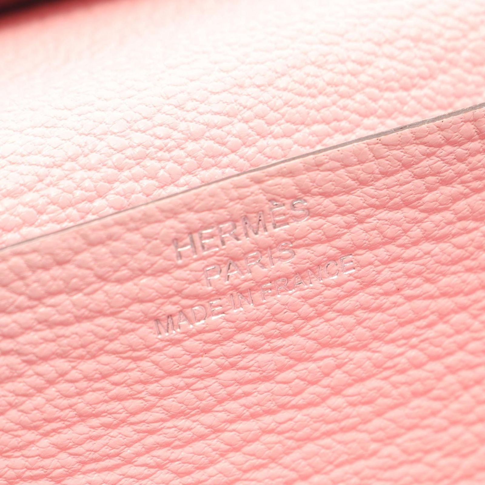 Hermes Bifold Wallet Bearn Souffle Rose Sakura — view 5