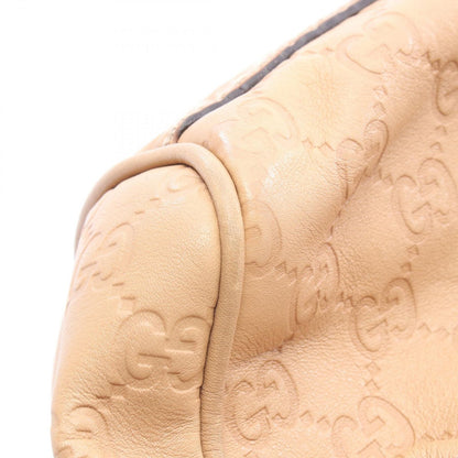Gucci Handbag Ski Guccissima Light Brown Leather Guccissima Ski — view 7