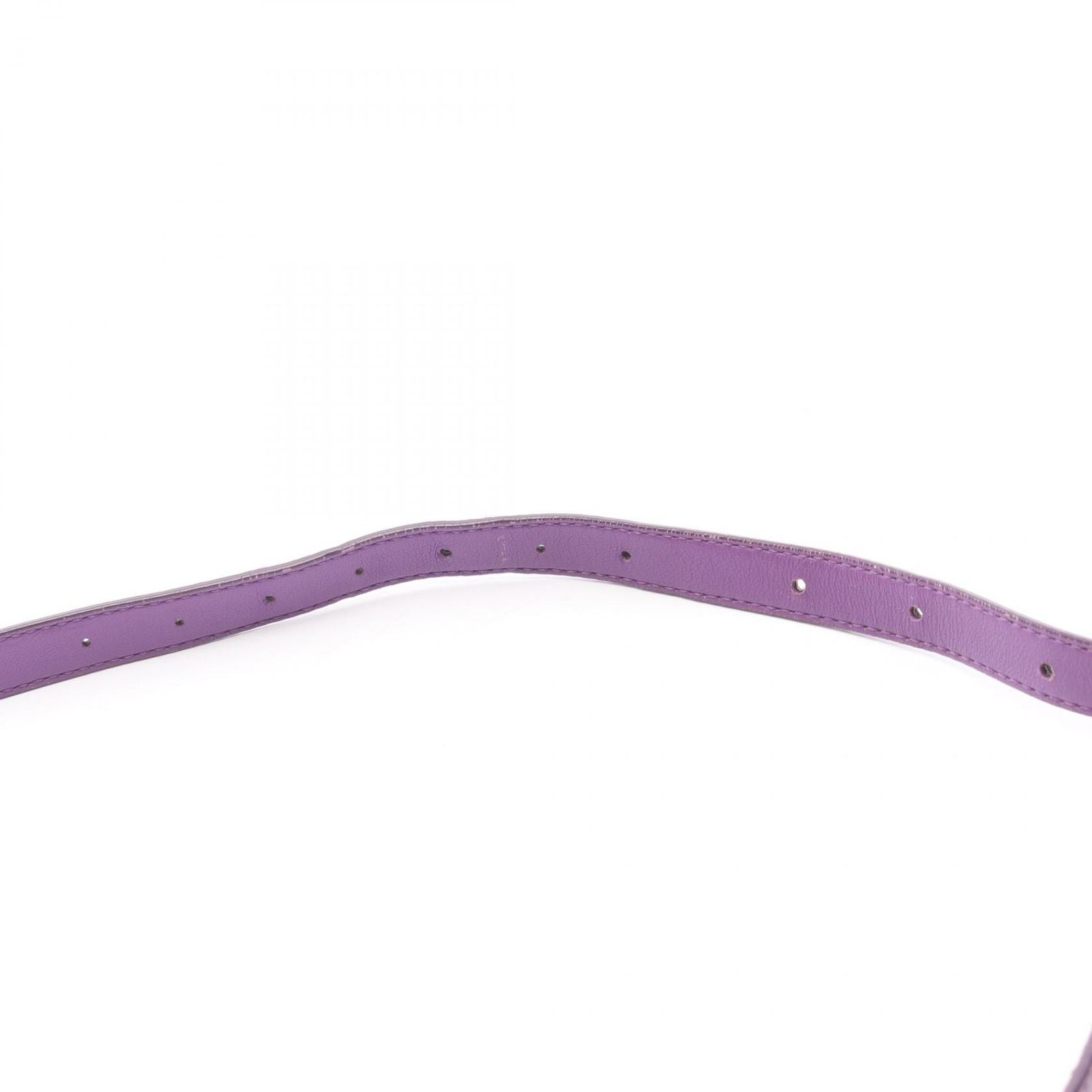 Bottega Veneta Shoulder Bag Intrecciato Purple Leather Exotic Cles the — view 5