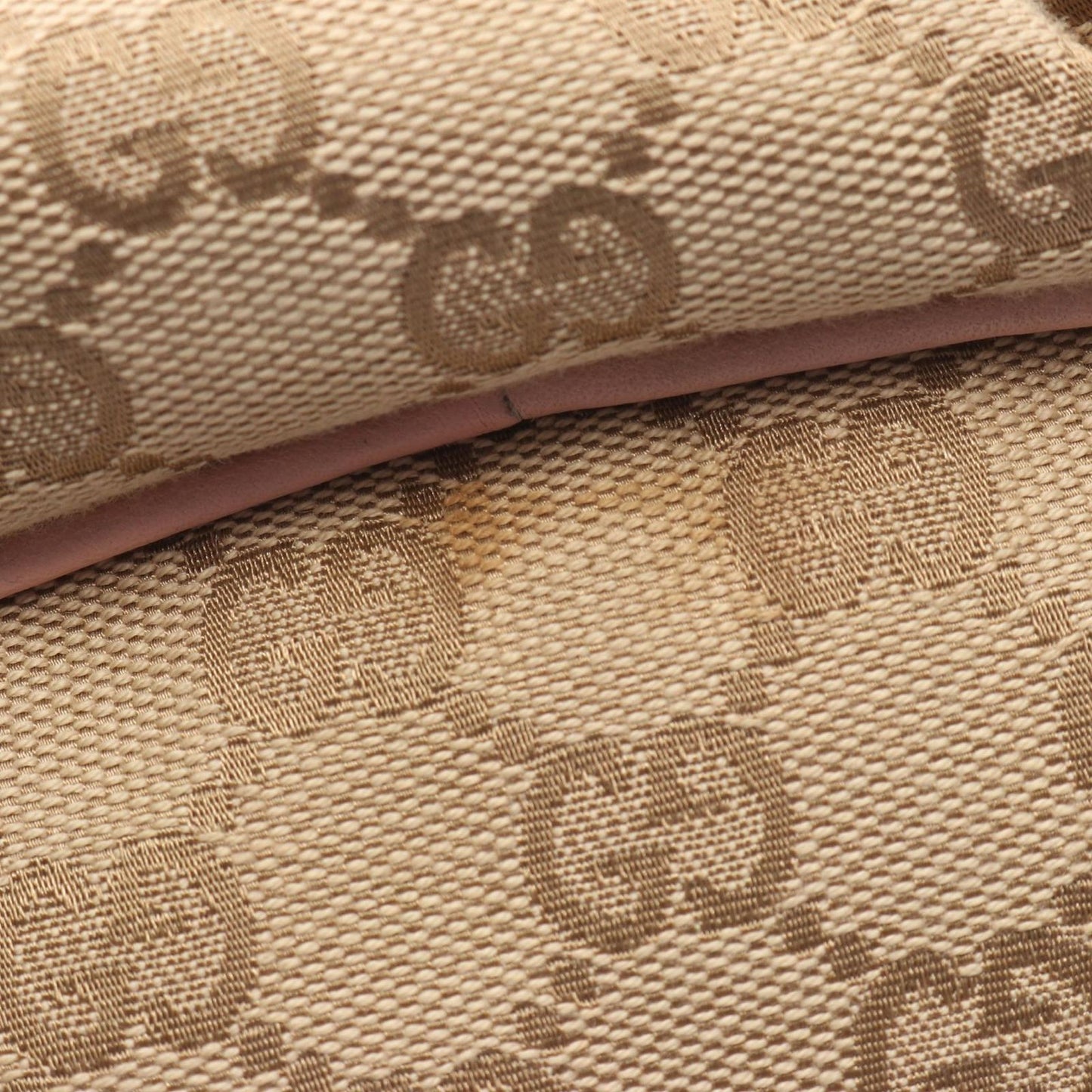 Gucci Tote Abbey GG Canvas Beige Pink — view 6