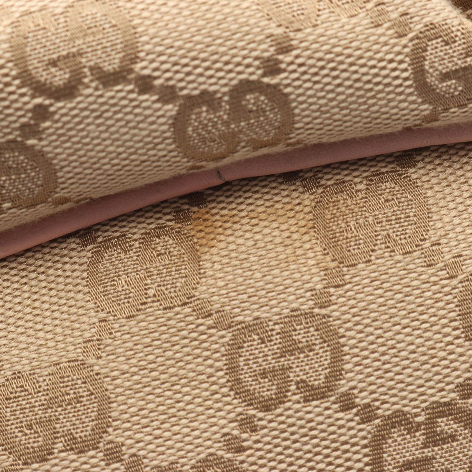 Gucci Tote Abbey GG Canvas Beige Pink — view 6
