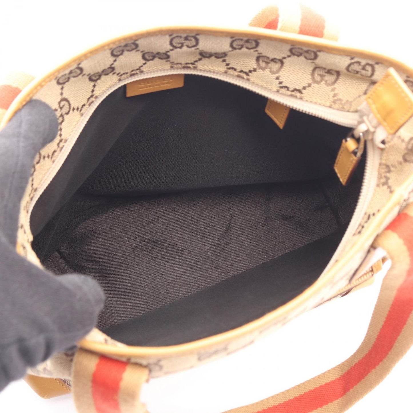 Gucci Tote GG Canvas 019 Beige Shoulder Bag — view 3