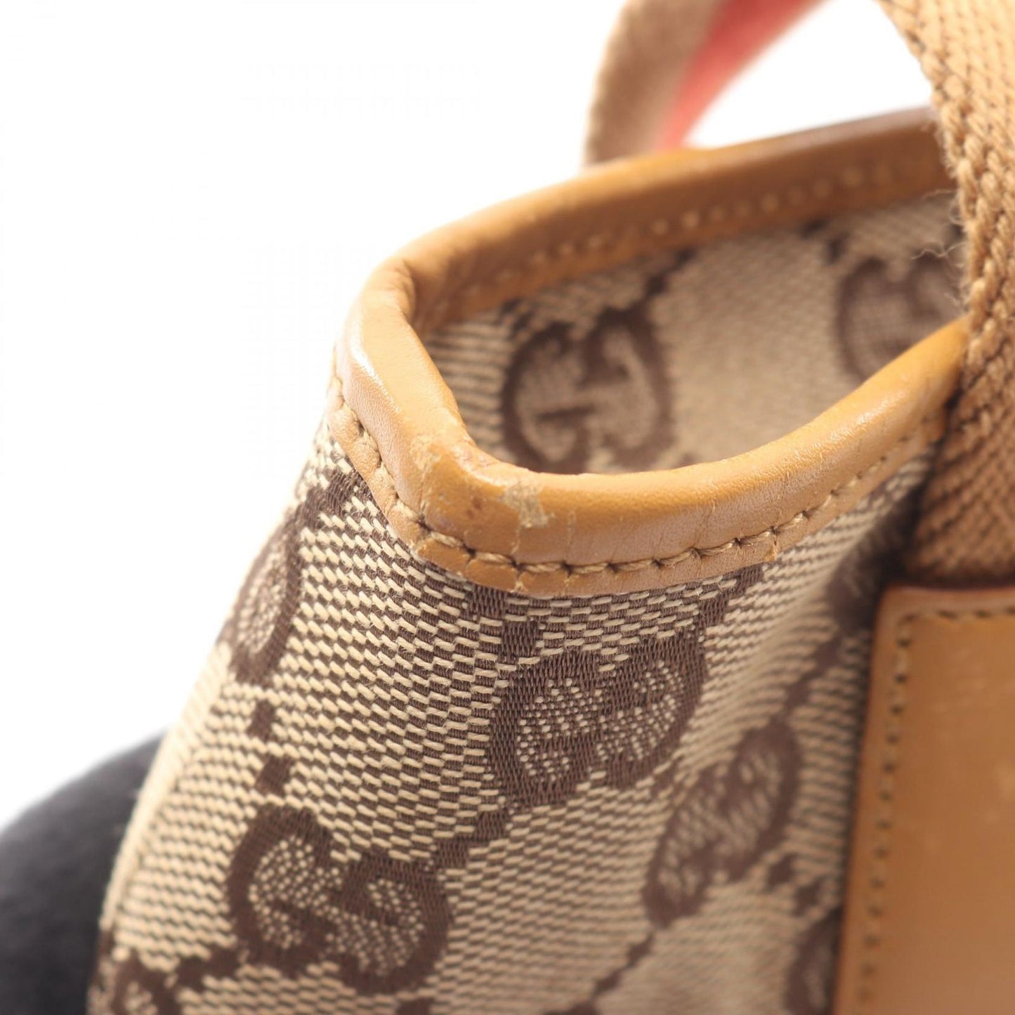 Gucci Tote GG Canvas 019 Beige Shoulder Bag — view 9
