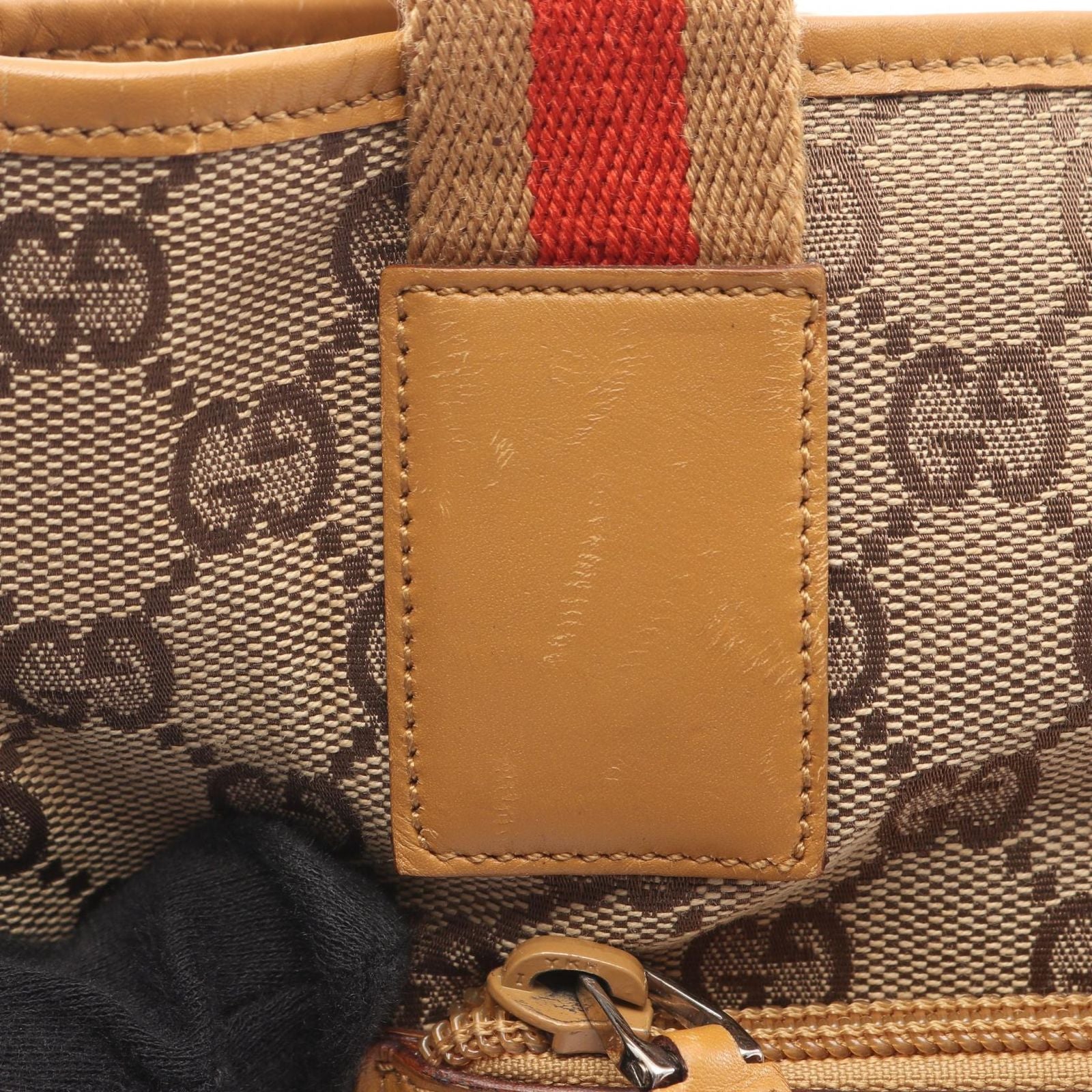 Gucci Tote GG Canvas 019 Beige Shoulder Bag — view 8