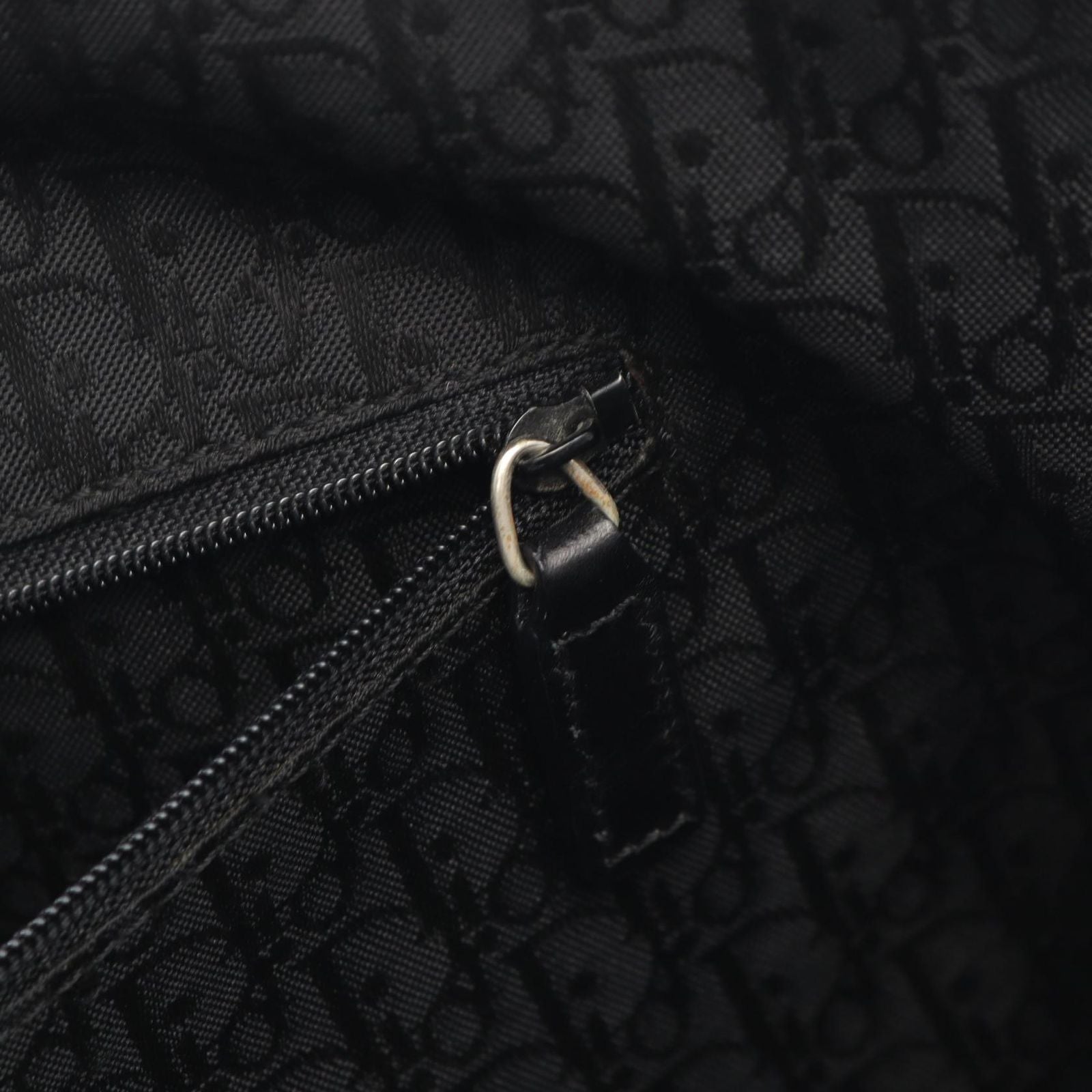 Dior Tote Black Leather Shoulder Bag — view 5