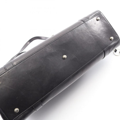 Dior Tote Black Leather Shoulder Bag — view 9