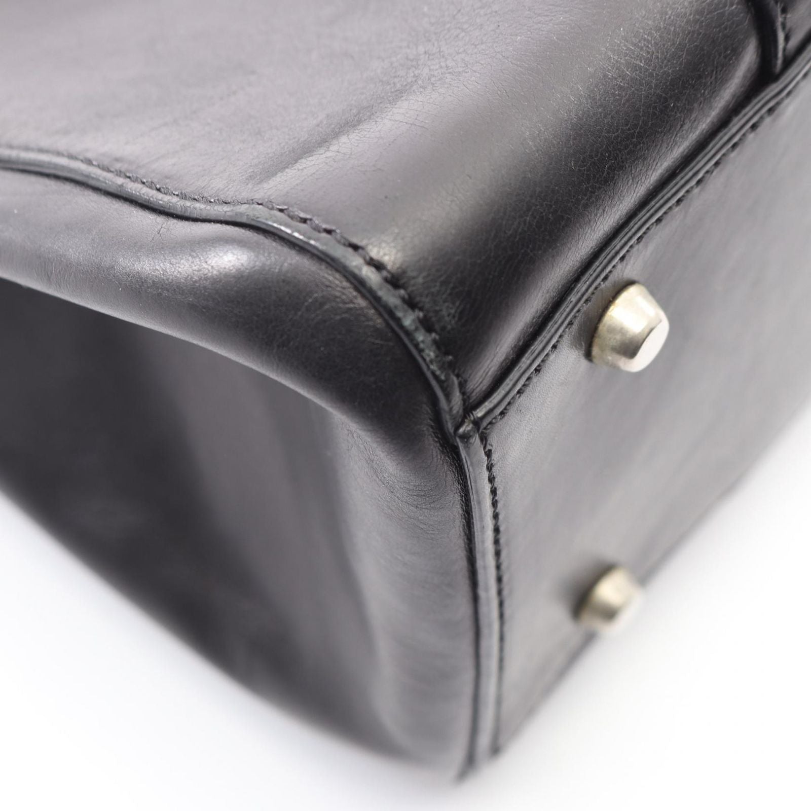 Dior Tote Black Leather Shoulder Bag — view 6