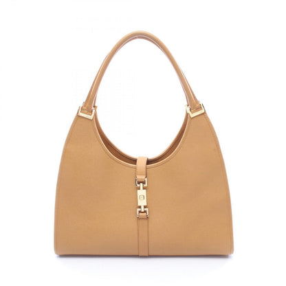 Gucci Shoulder Bag 002 Yellow Leather Jackie