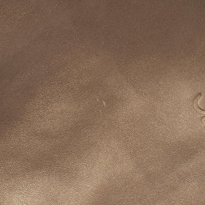 Loewe Shoulder Bag Anagram Gold Leather — view 6