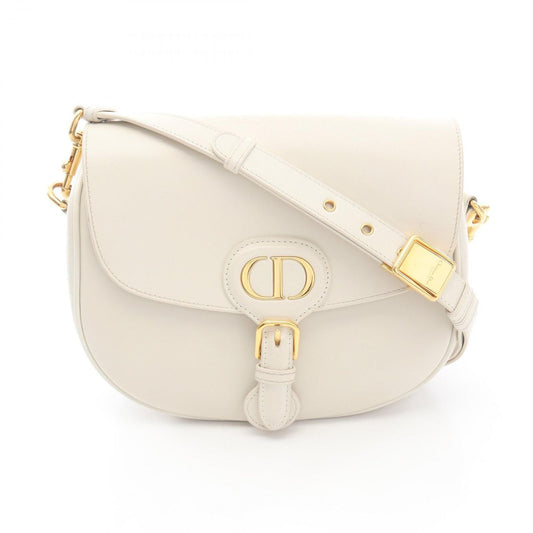 Dior Shoulder Bag Bobby White Leather Bobbi