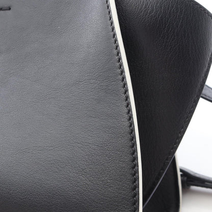 Fendi Handbag Mini 2-Way Black Leather — view 7