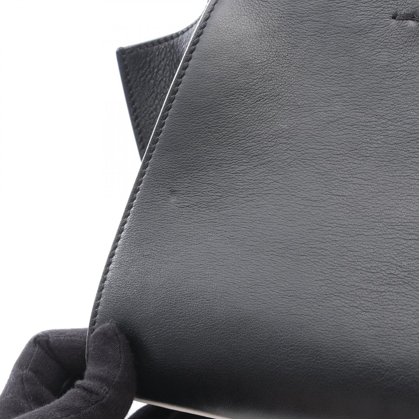Fendi Handbag Mini 2-Way Black Leather — view 9