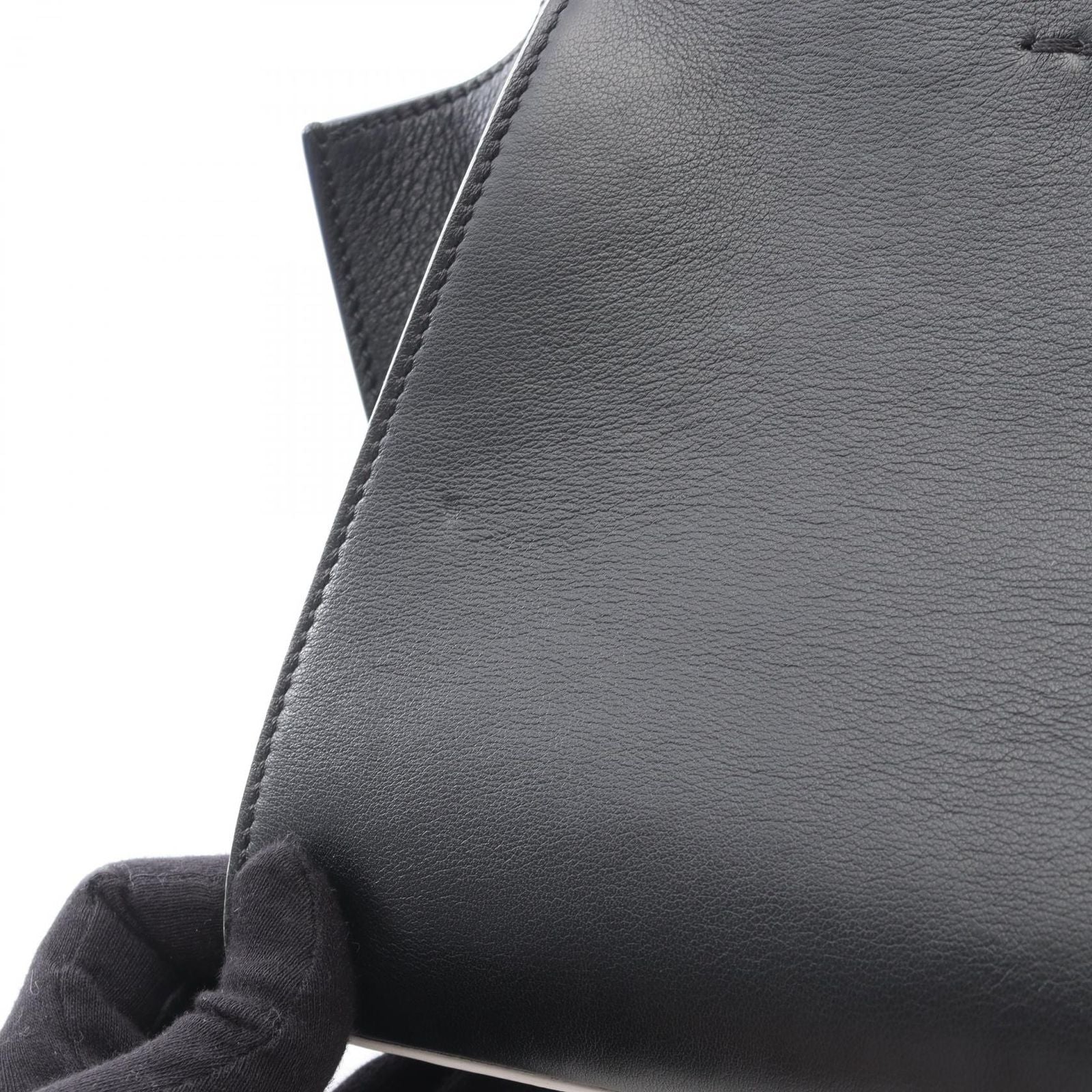 Fendi Handbag Mini 2-Way Black Leather — view 9