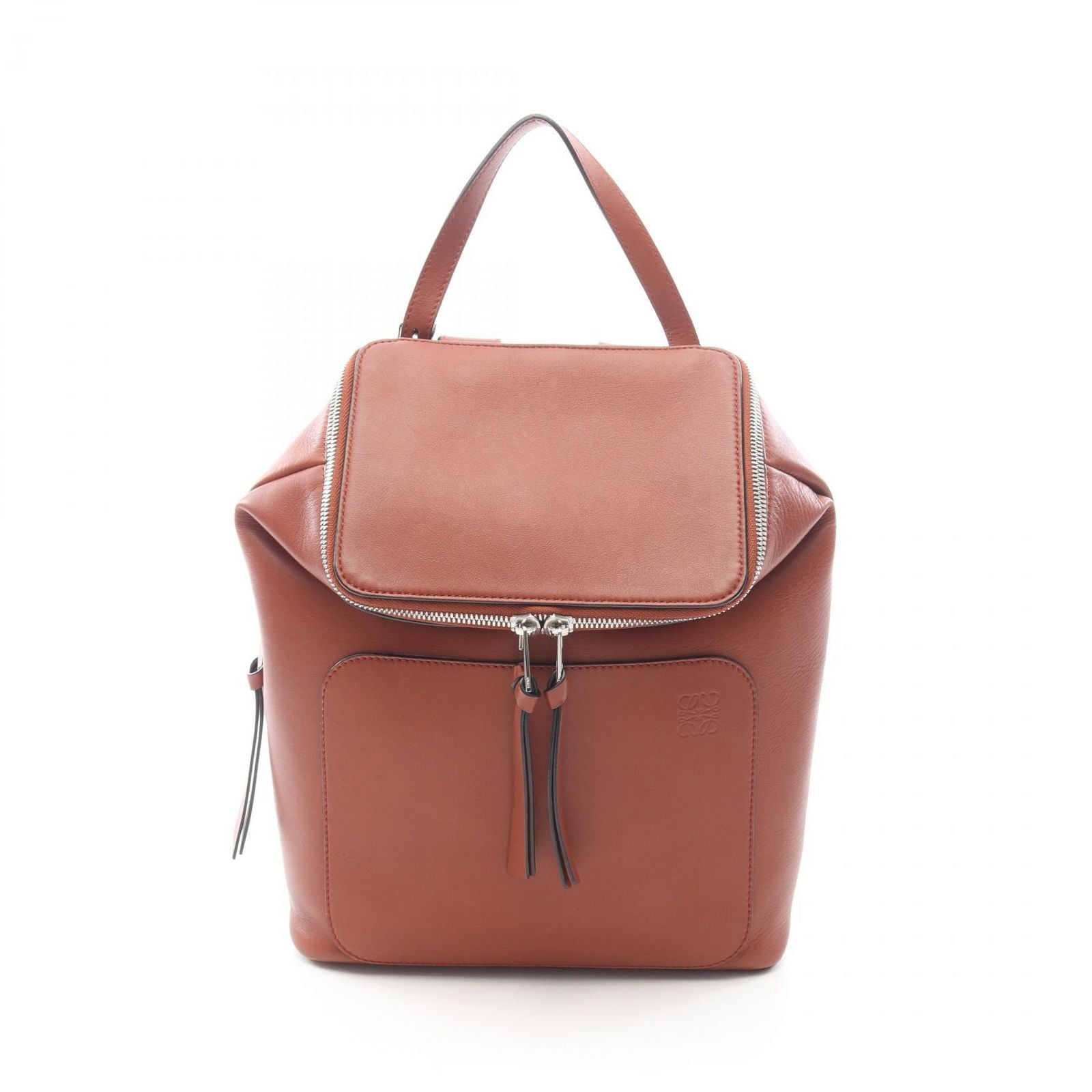 Loewe Backpack Goya Small Brown Leather