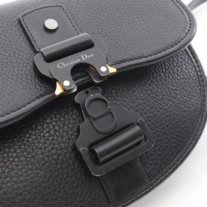 Dior Shoulder Bag Gallop Black Leather — view 8