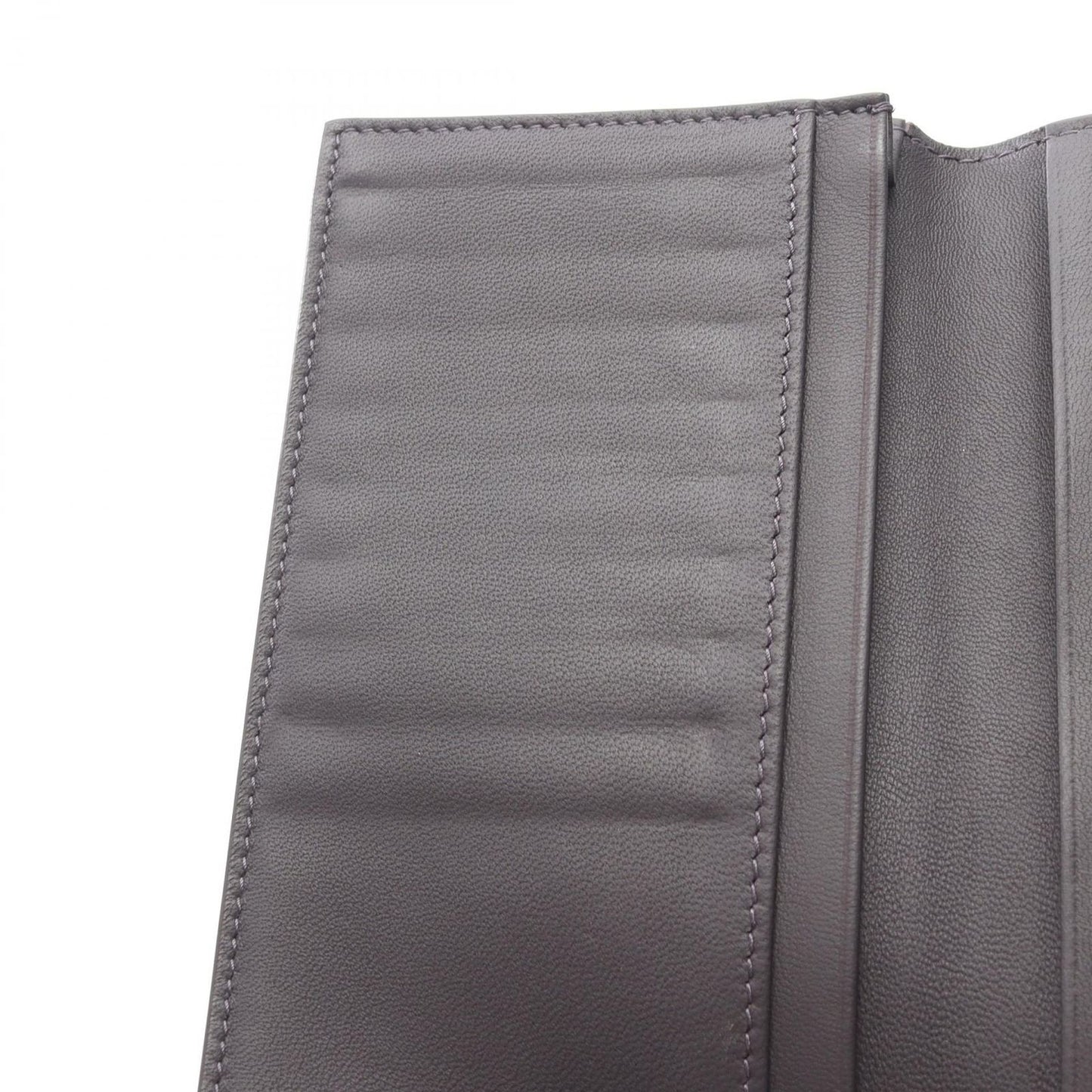 Bottega Veneta Billfold Intrecciato Brown Leather Long Wallet — view 7