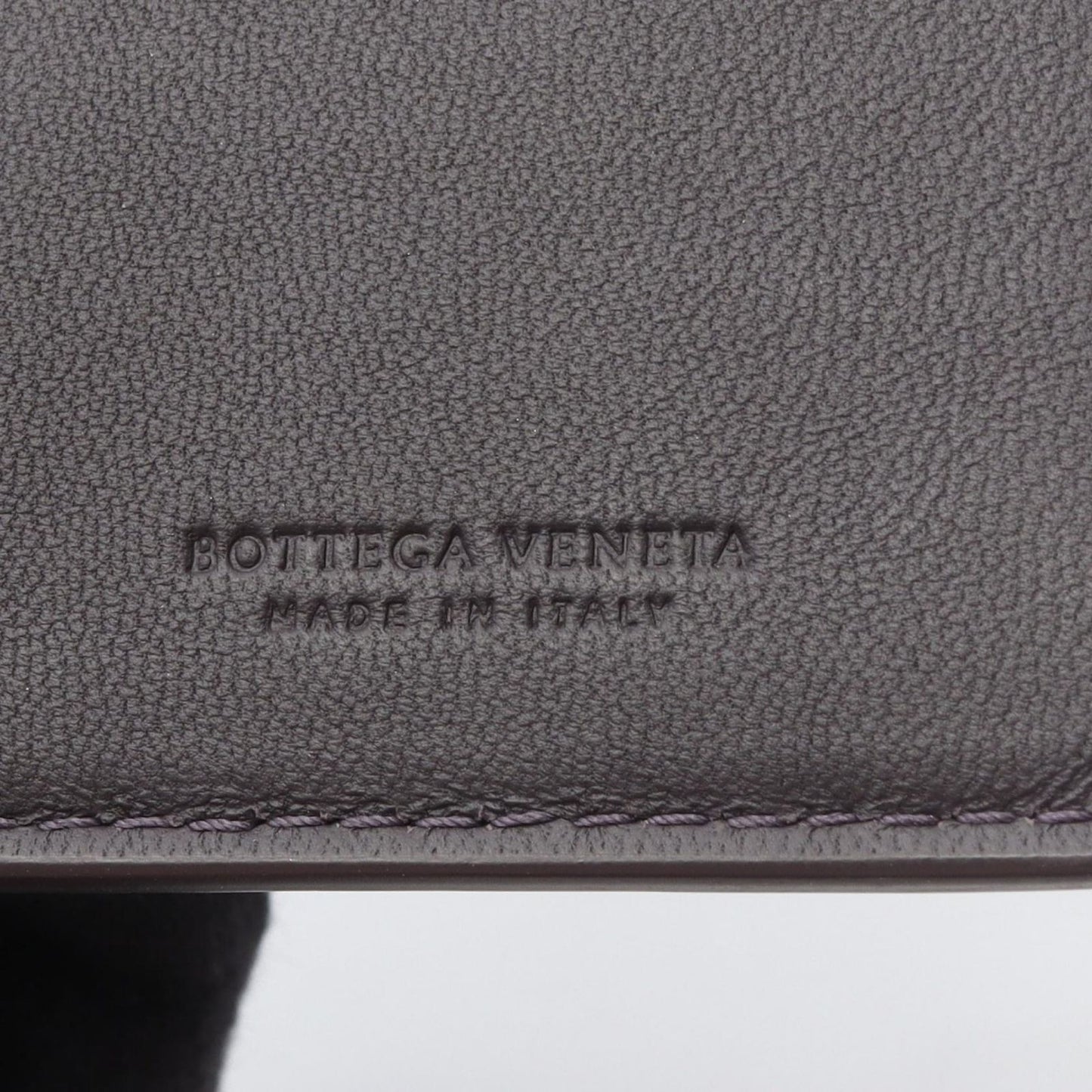 Bottega Veneta Billfold Intrecciato Brown Leather Long Wallet — view 5
