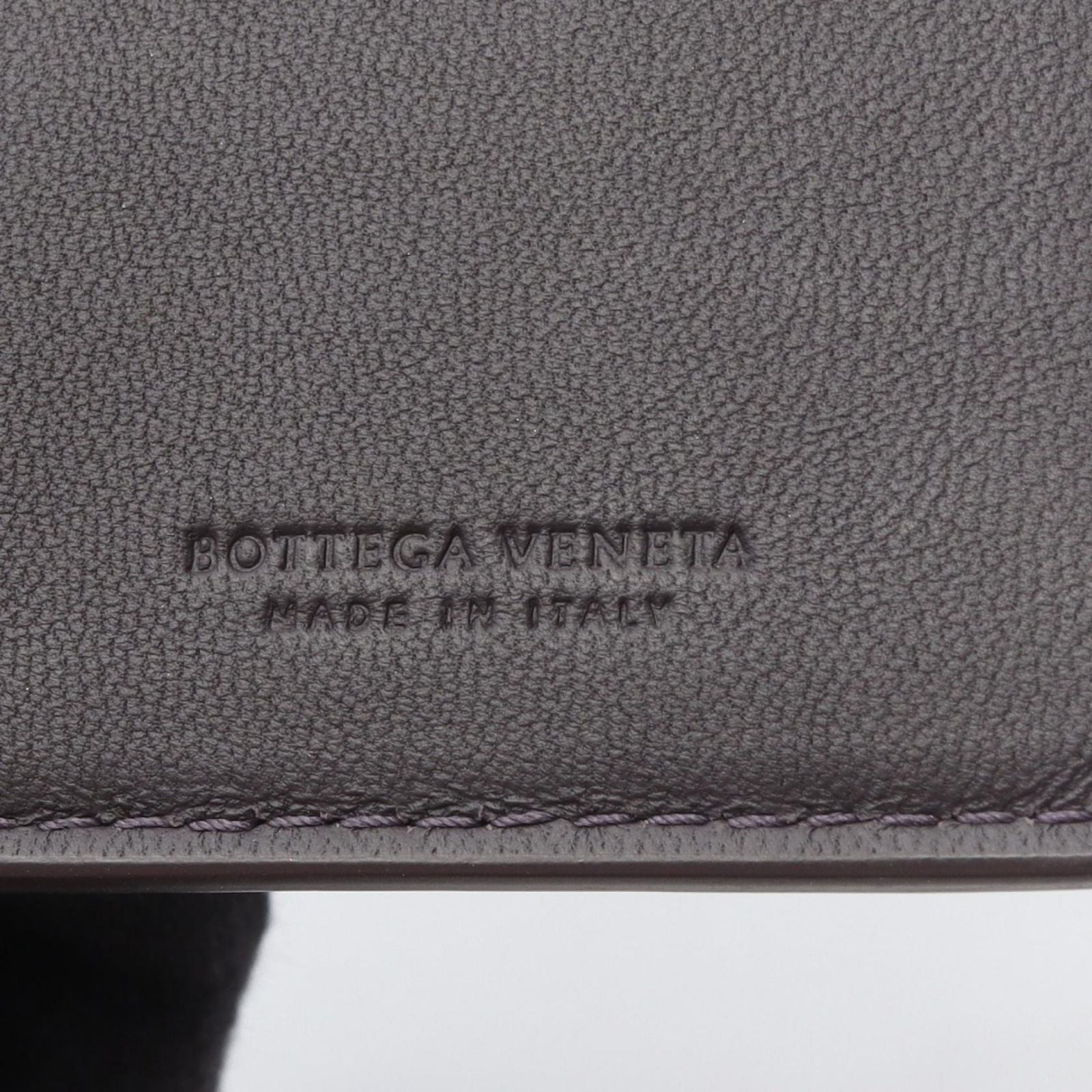 Bottega Veneta Billfold Intrecciato Brown Leather Long Wallet — view 5