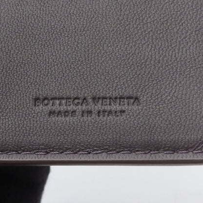Bottega Veneta Billfold Intrecciato Brown Leather Long Wallet — view 5