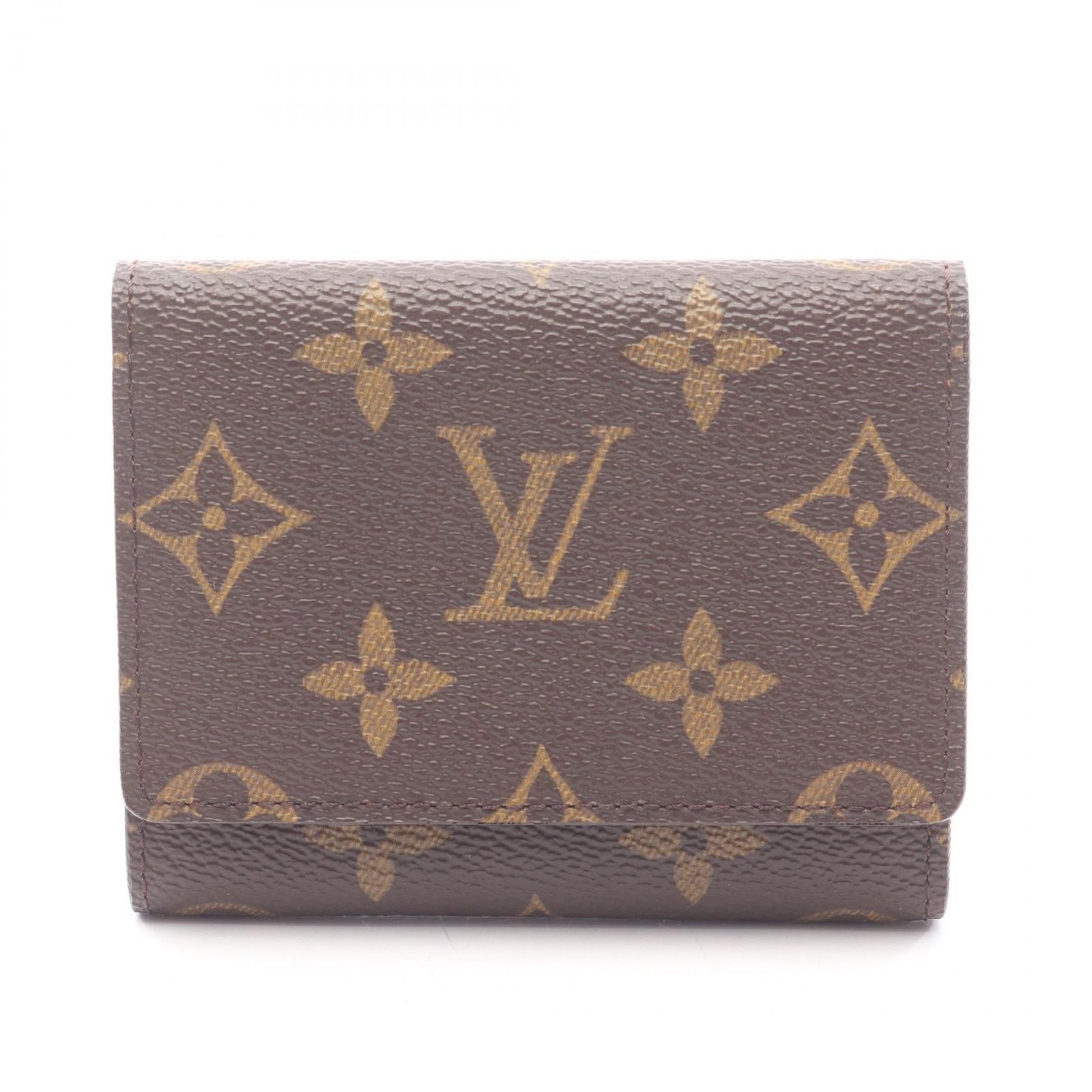 Louis Vuitton Card Case Business Holder Monogram Leather