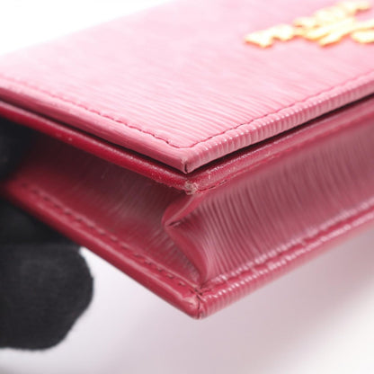 Prada Card Case Rose Leather — view 6