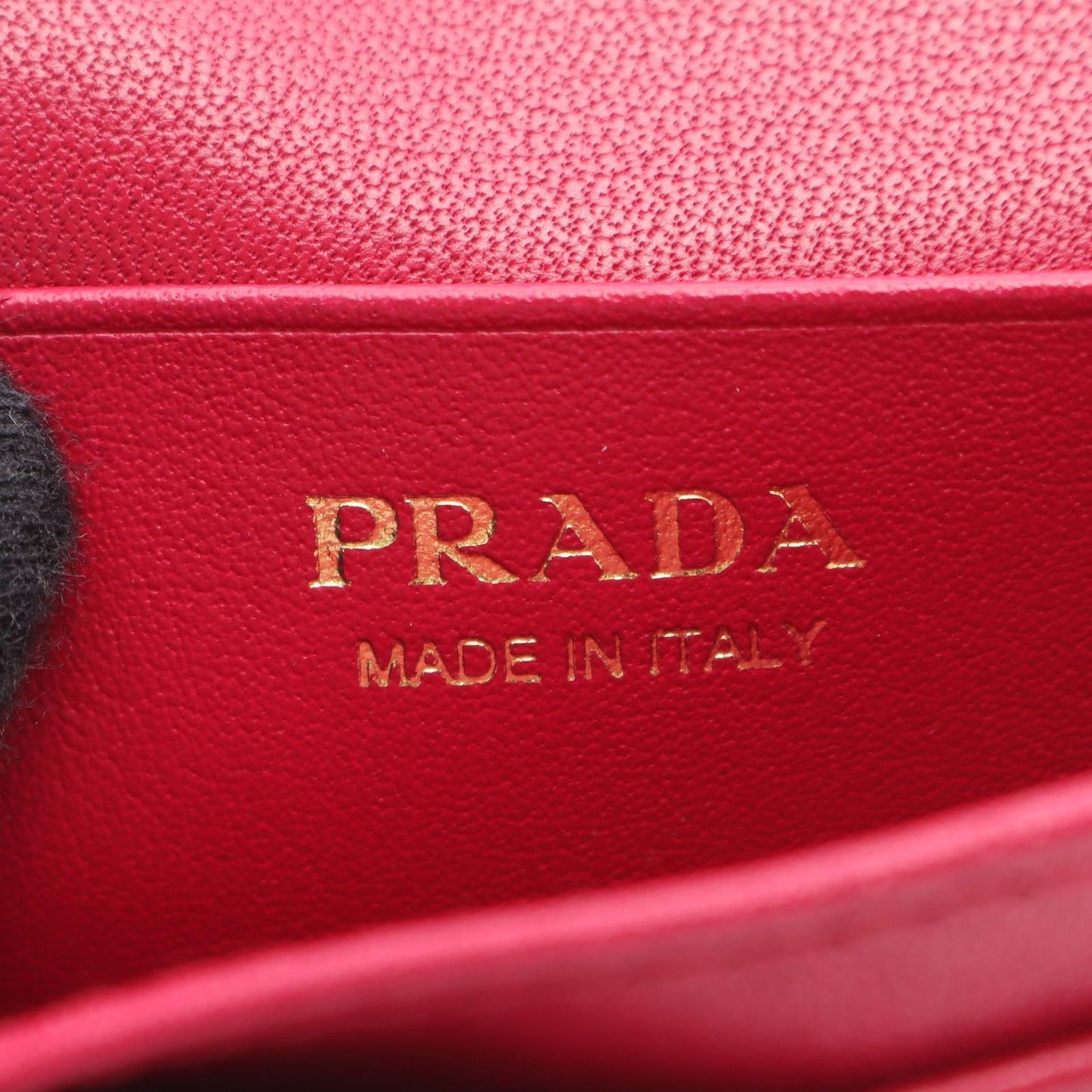 Prada Card Case Rose Leather — view 4